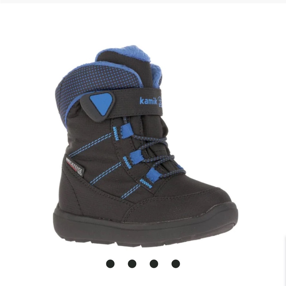 Kamik Kids Boots - Black and Blue